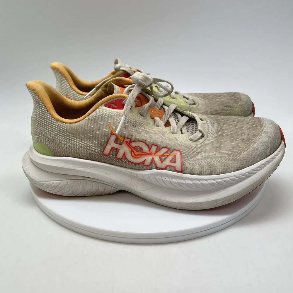Hoka One One Sneakers Womens 8.5 B Mach 6‎ 1147810 WTLT Running Gym Shoes
